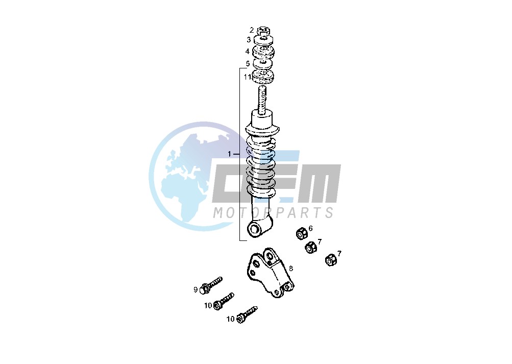 REAR SHOCK ABSORBER