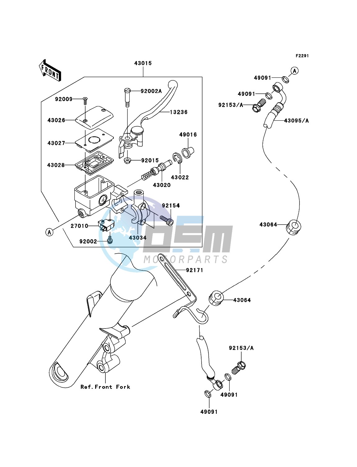 Front Master Cylinder