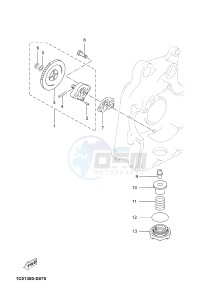 YP125RA (ABS) X-MAX 250 ABS (2DL9 2DL9 2DL9 2DL9) drawing OIL PUMP