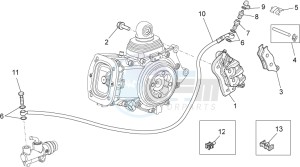 Stelvio 1200 - NTX - ABS 1200 drawing Rear brake caliper