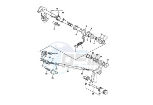 FJR A ABS 1300 drawing SHIFT SHAFT