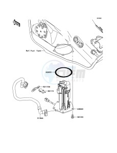 NINJA_ZX-10R ZX1000JCF FR XX (EU ME A(FRICA) drawing Fuel Pump