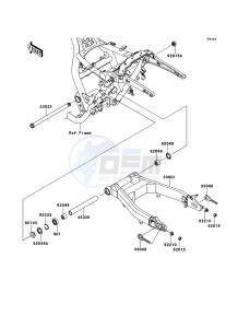 VN1700_VOYAGER_CUSTOM_ABS VN1700KDF GB XX (EU ME A(FRICA) drawing Swingarm