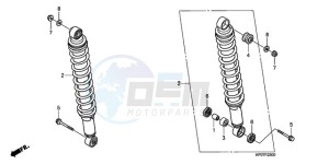 TRX500FPEA U / EC PS drawing REAR CUSHION