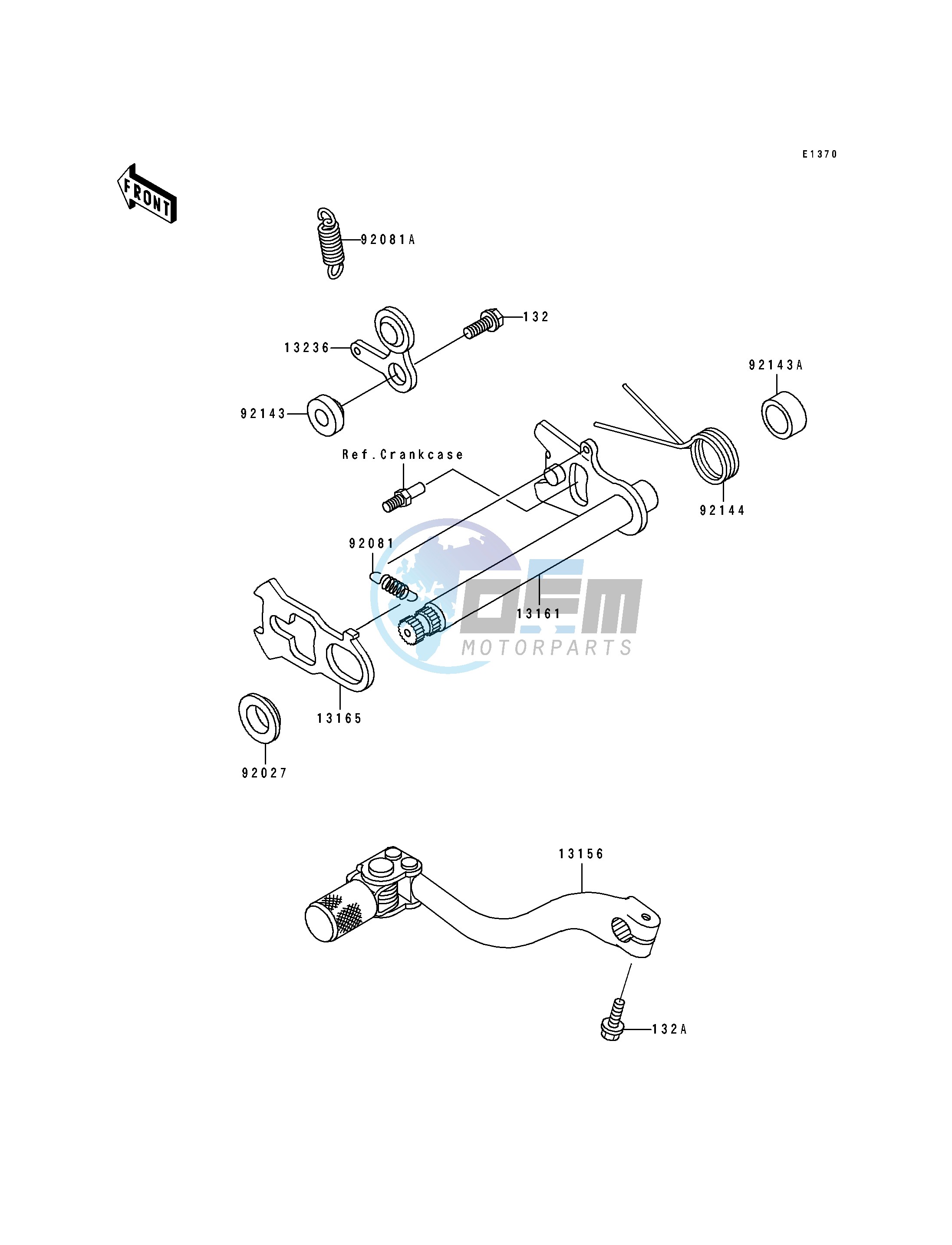 GEAR CHANGE MECHANISM