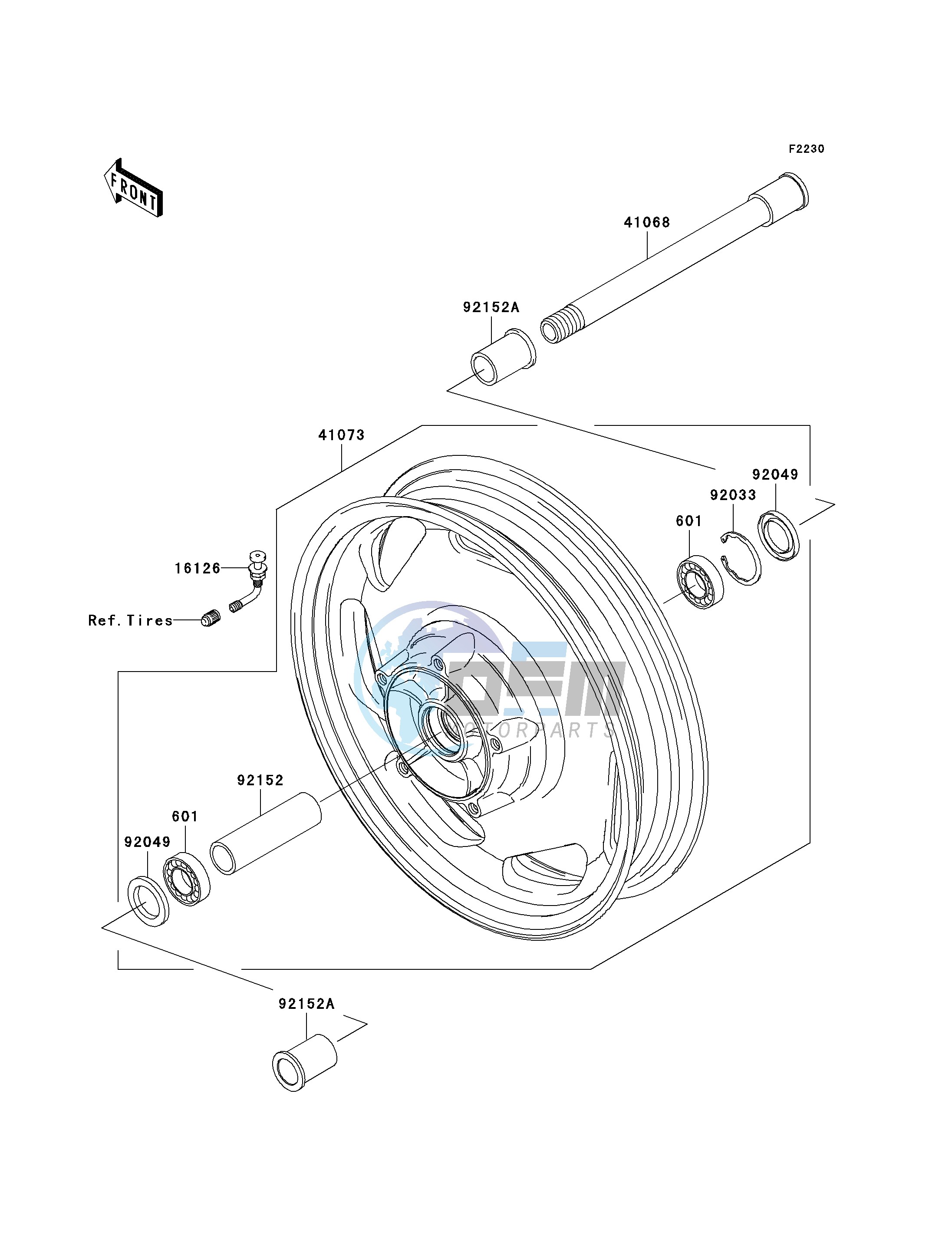 FRONT WHEEL