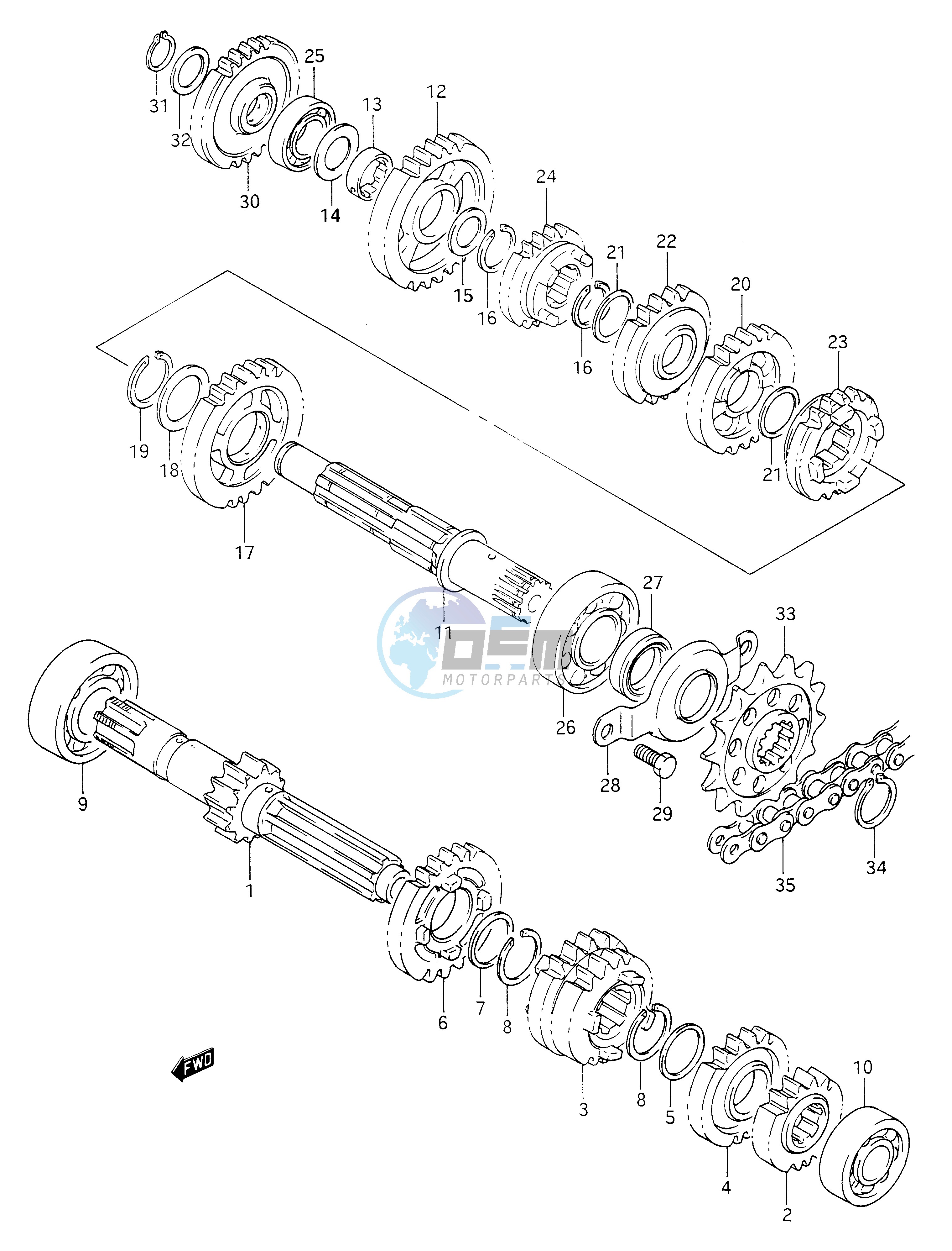 TRANSMISSION (~E.NO.106032)