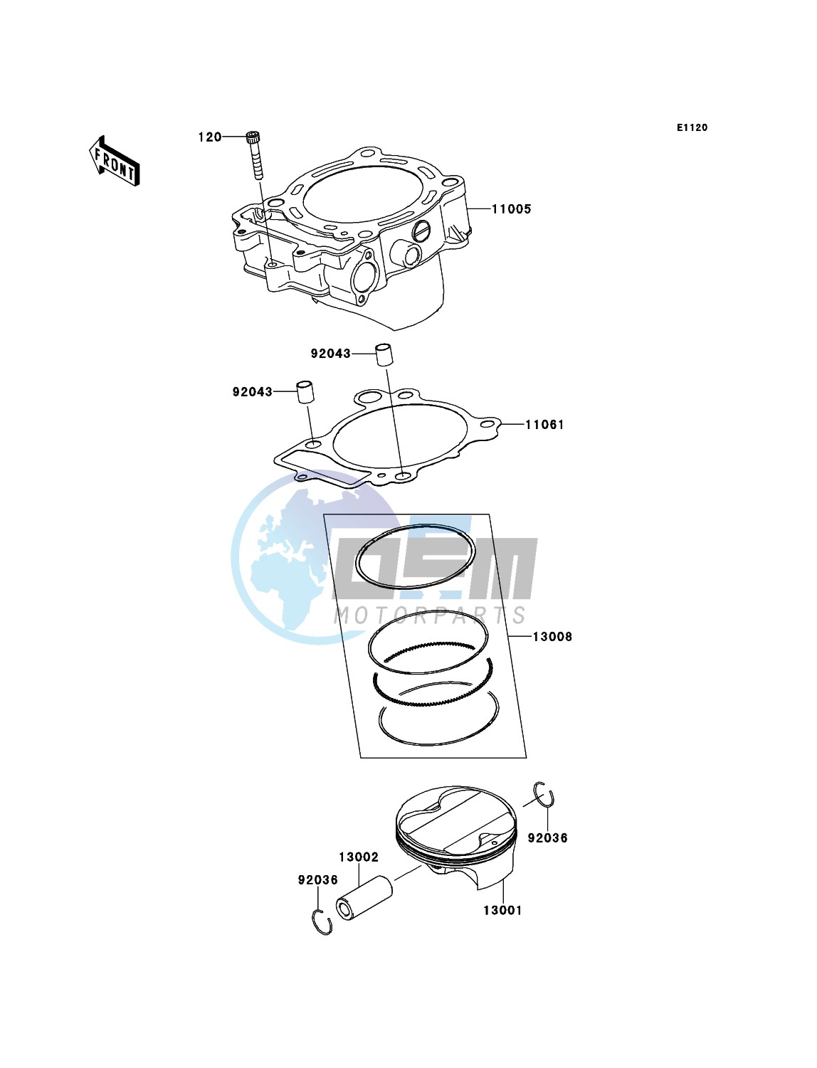 Cylinder/Piston(s)