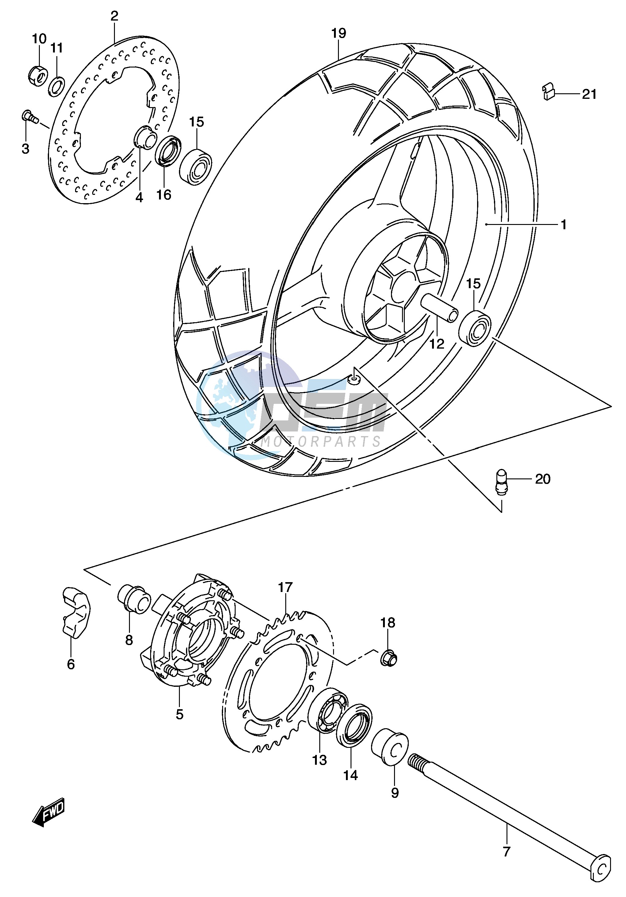 REAR WHEEL