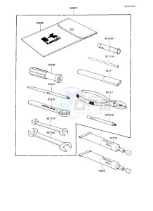 KZ 750 L [L3] drawing OWNER TOOLS