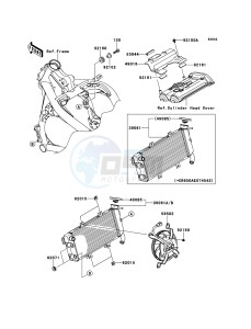 ER-6f EX650A7F GB XX (EU ME A(FRICA) drawing Radiator