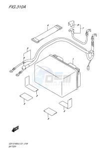 GSX-S 1000 drawing BATTERY