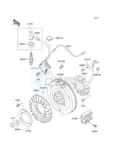 KAF 300 D [MULE 520] (D1-D2) [MULE 520] drawing GENERATOR_IGNITION COIL