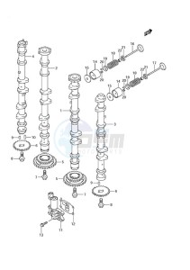 DF 250 drawing Camshaft