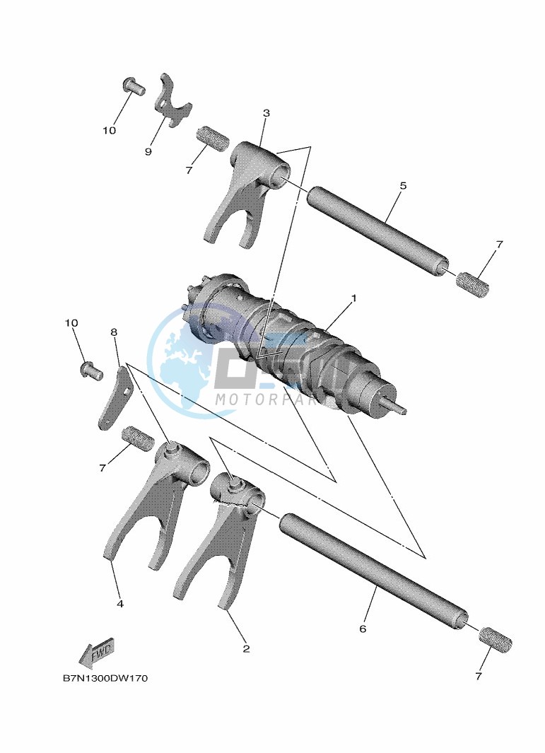 SHIFT CAM & FORK