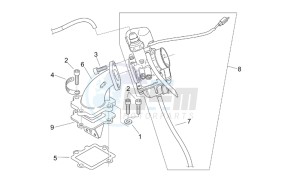 Mojito custom 50 2t (eng. aprilia) drawing Fuel supply