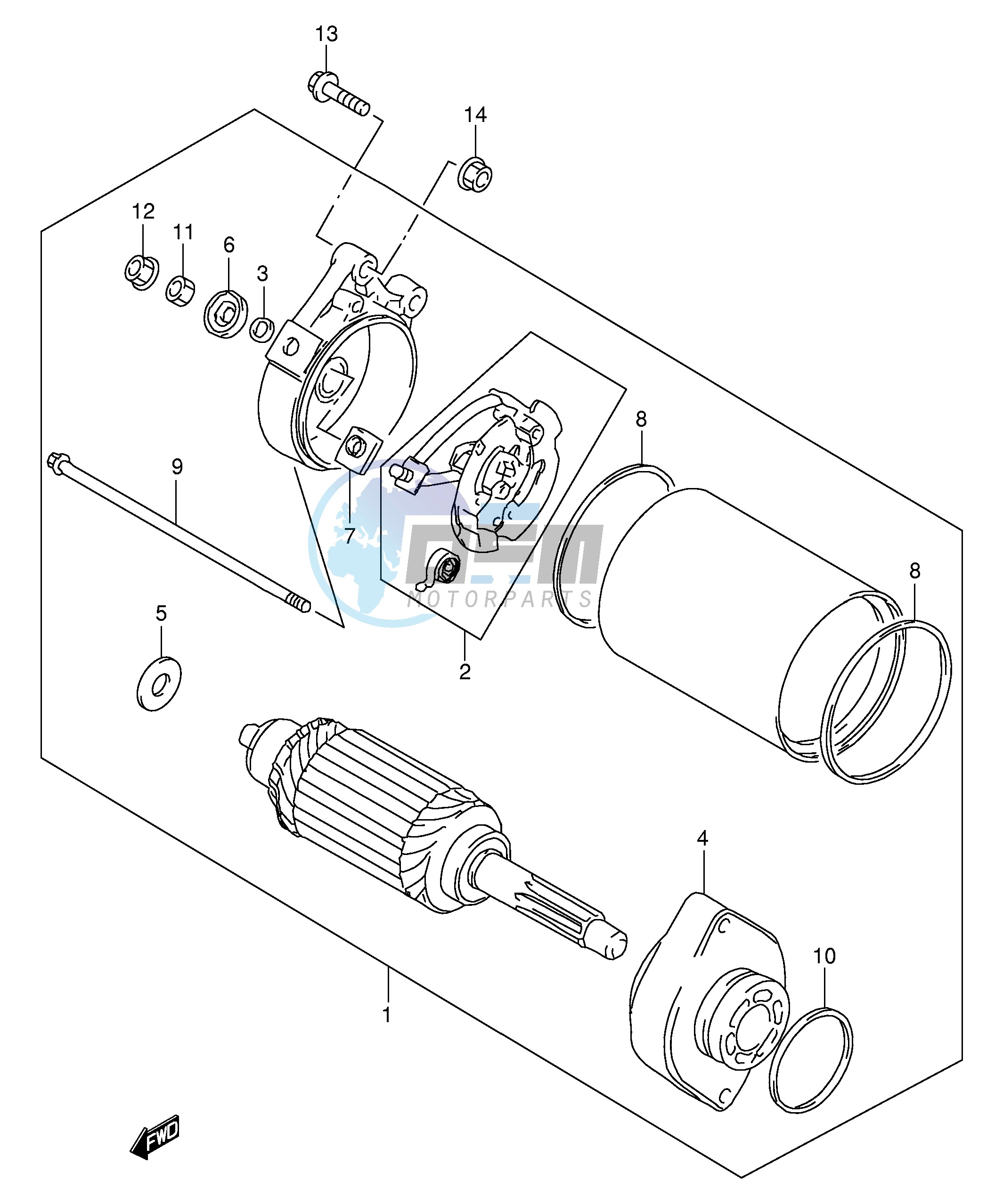 STARTING MOTOR