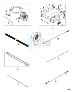 PASSING 125 drawing Accessories