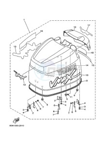 D150H drawing FAIRING-UPPER