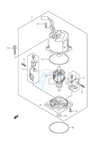 DF 225 drawing PTT Motor