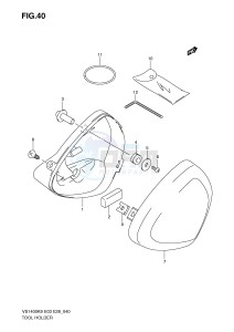 VS1400 (E3-E28) INTRUDER drawing TOOL HOLDER