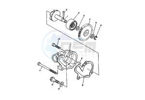 DT RE 125 drawing WATER PUMP