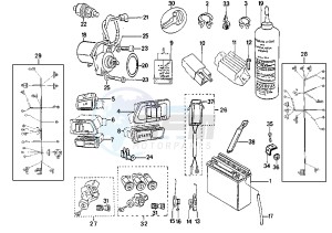 SV 100 L - 100 cc drawing ELECTRICAL DEVICES