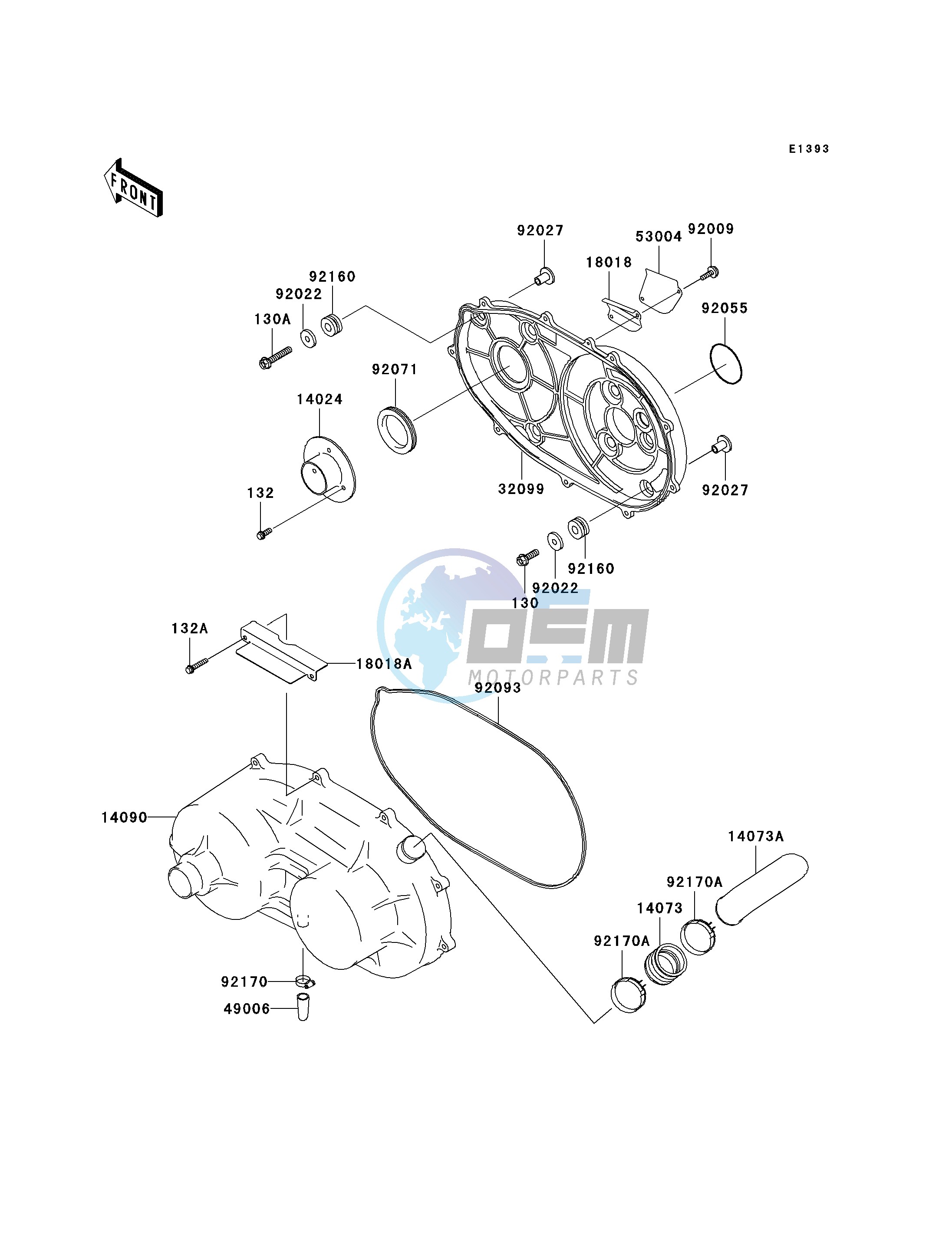 CONVERTER COVER_DRIVE BELT