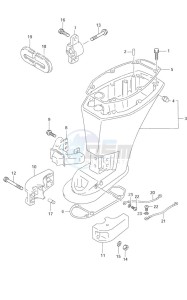 DF 9.9 drawing Driveshaft Housing