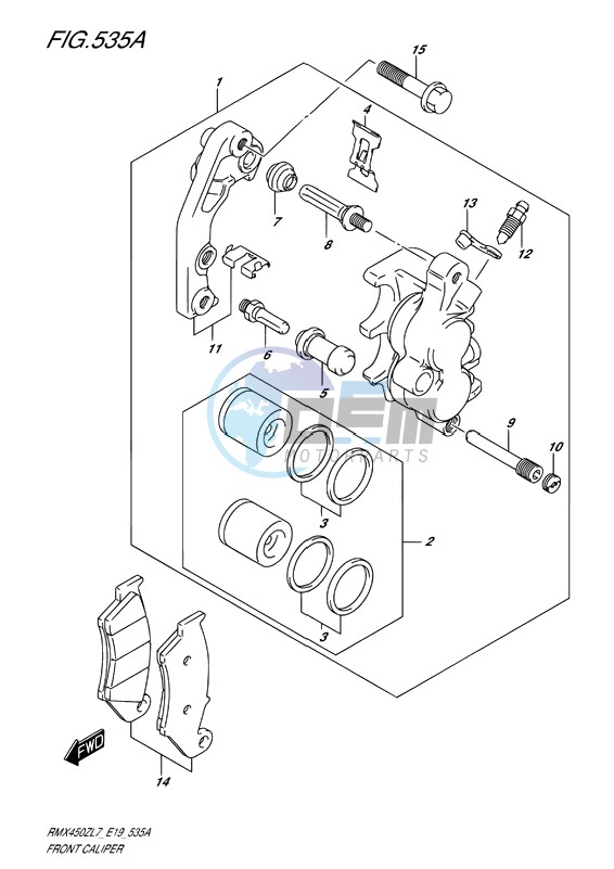 FRONT CALIPER