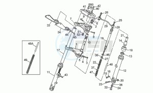 V 65 650 Florida Florida drawing Front fork