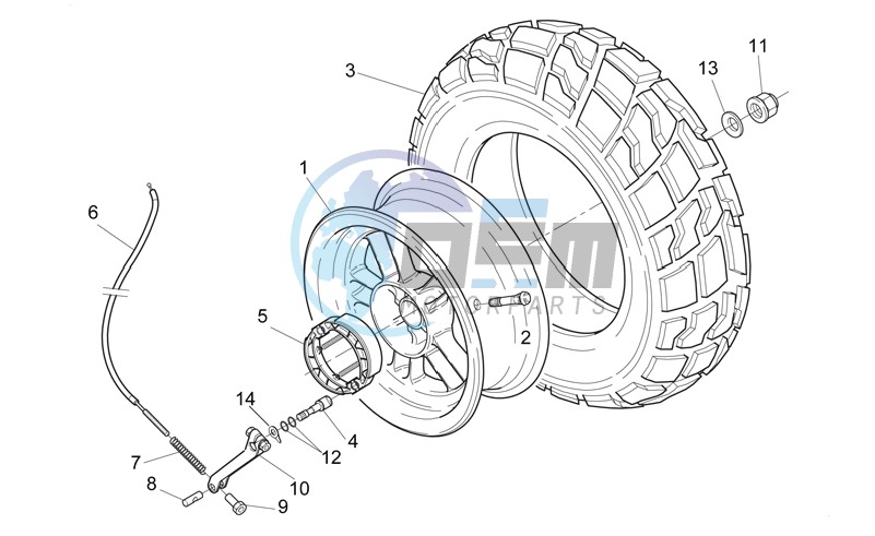 Rear Wheel