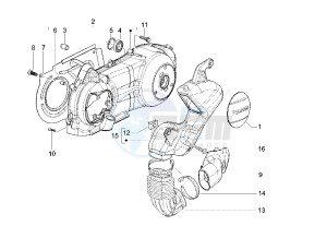 Runner VX 4T 125 drawing Clutch cover