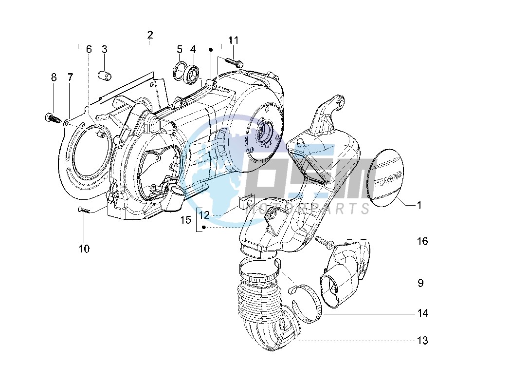 Clutch cover