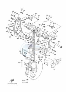 F350AETU drawing FRONT-FAIRING-BRACKET