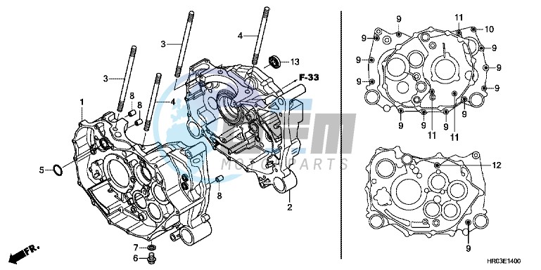 R. FRONT BRAKE CALIPER