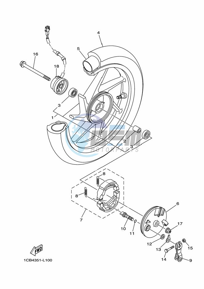 FRONT WHEEL