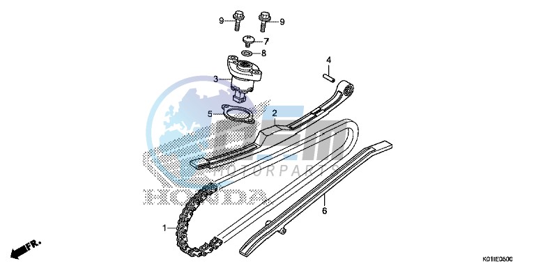 CAM CHAIN/TENSIONER