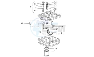 Breva 1200 drawing Oil filters