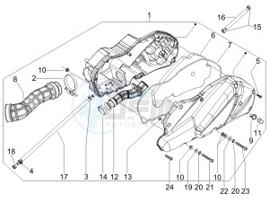 MP3 400 ie (USA) USA drawing Air filter