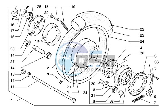 Rear Wheel