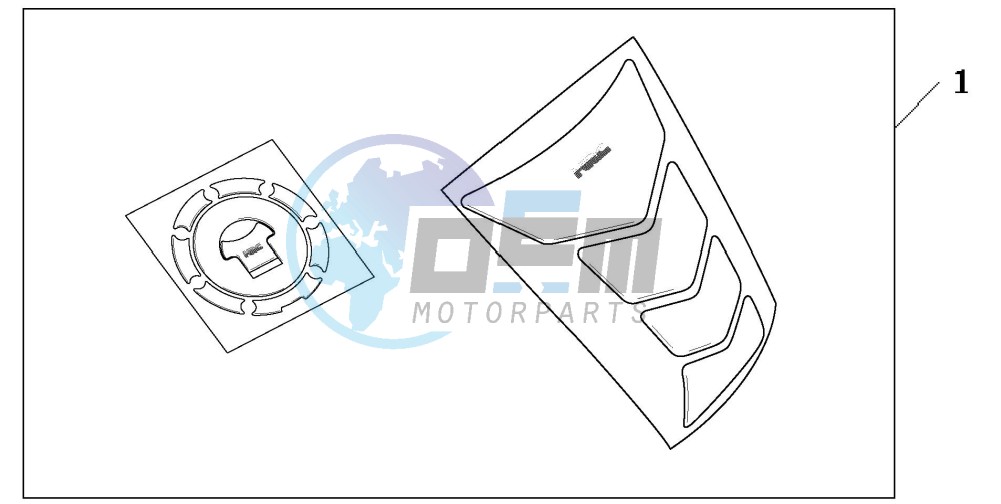 TANKPAD / FUEL LID COVER