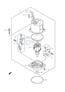 DF 300A drawing PTT Motor