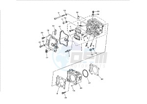 YP MAJESTY 400 drawing CYLINDER