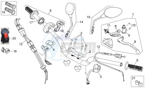 RXV-SXV 450-550 Enduro-Supermotard drawing Controls