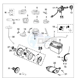 TWEET A PX drawing ELECTRIC PART