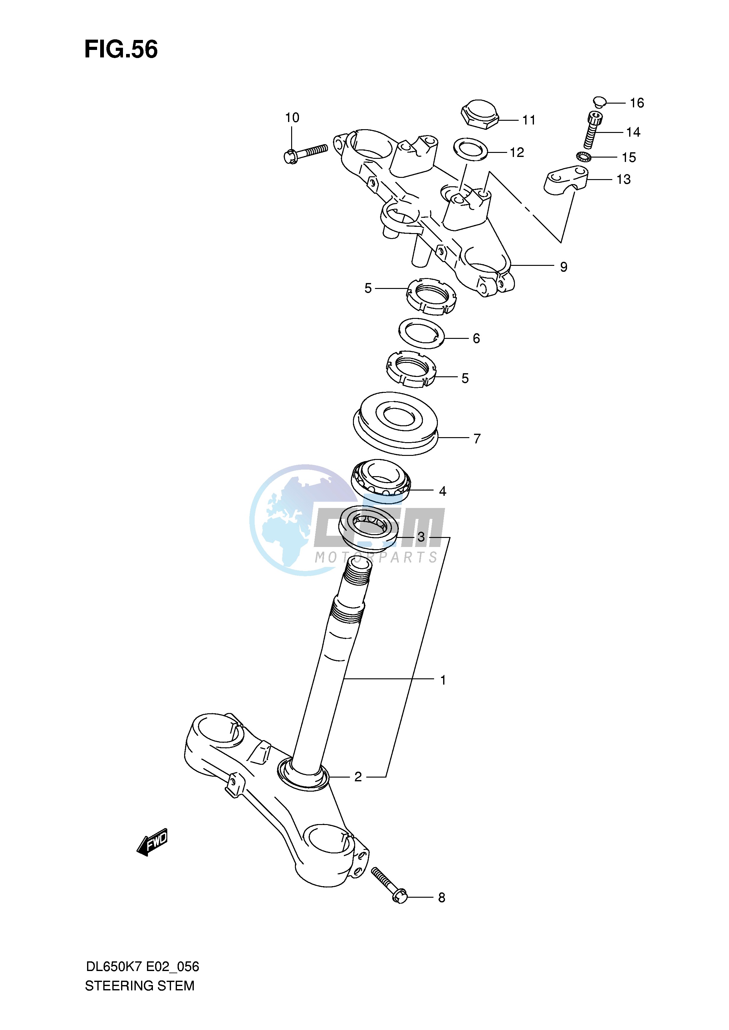 STEERING STEM