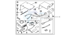 NT700VA UK - (E / MKH) drawing AVERTO ALARM