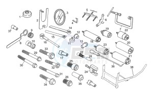 Daytona 1000 RS RS drawing Specific tools I