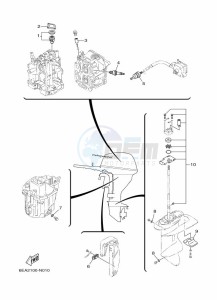 FT8GEX drawing MAINTENANCE-PARTS